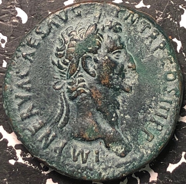 Ancient-Rome-Nerva-Sestertius-29.37g-32.7mm